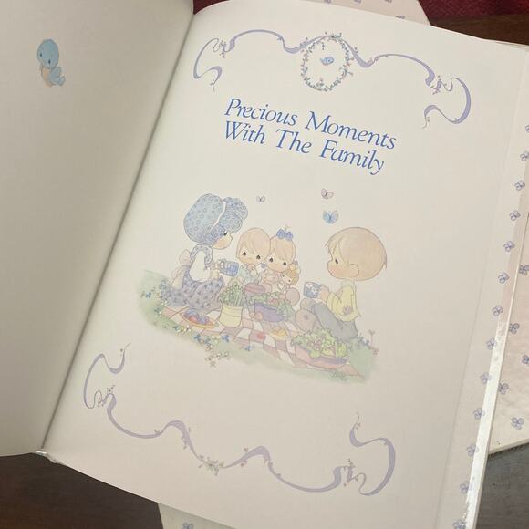 Grandmothers Precious Moments Special Memories My Grandchild Book NEW w/ box VTG - Picture 11 of 14